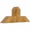 Ekena Millwork Portland Rough Sawn Timber Gable Bracket, Western Red Cedar, 36"W x 15"H x 6"D x 6"F, 10/12 Pitch GBW036X15X0606POR00RWR - alternate 5